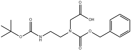 Z-N-(N-Β-BOC-氨基乙基)-GLY-OH