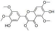 6-Hydroxy-2-(3-hydroxy-4,5-dimethoxyphenyl)-3,5,7-trimethoxy-4H-1-benzopyran-4-one