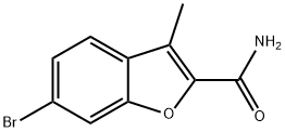 6-溴-3-甲基苯并呋喃-2-甲酰胺