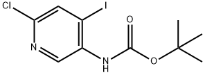 6-氯-4-碘-3-氨基甲酸叔丁基吡啶