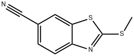 6-Benzothiazolecarbonitrile,2-(methylthio)-(9CI)