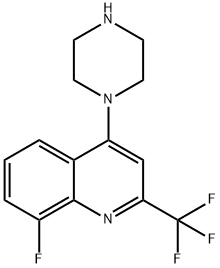 8-氟-4-(哌嗪-1-基)-2-(三氟甲基)喹啉