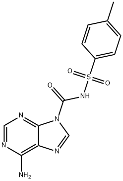 6-AMINO-N-[(4-METHYLPHENYL)SULFONYL]-9H-PURINE-9-CARBOXAMIDE