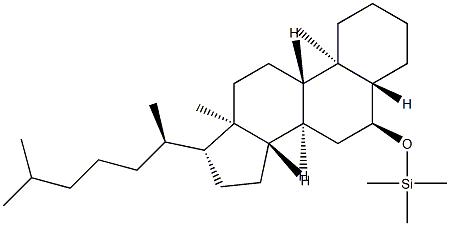 6α-Trimethylsilyloxy-5α-cholestane