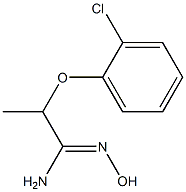 Propanimidamide,2-(2-chlorophenoxy)-N-hydroxy-(9CI)