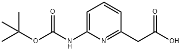 6-叔丁氧羰基氨基-2-吡啶乙酸