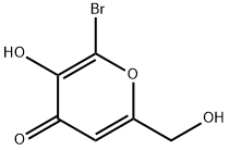 6-bromo-5-hydroxy-2-hydroxymethyl-4-pyranone