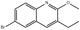 6-溴-3-乙基-2-甲氧基喹啉