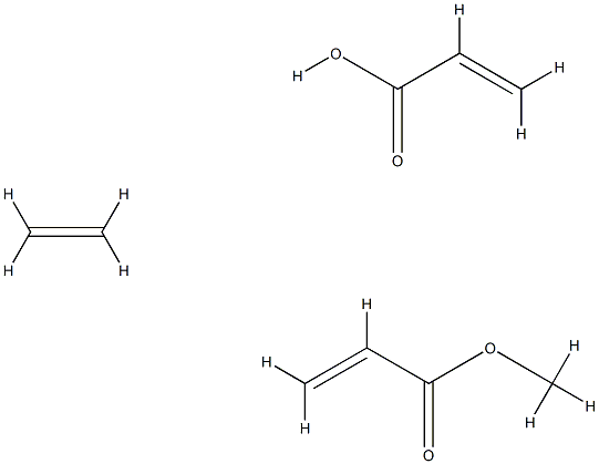 2-丙烯酸与乙烯和2-丙烯酸甲酯的聚合物