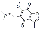 6-Methoxy-3-methyl-5-(3-methyl-2-butenyl)-4,7-benzofurandione