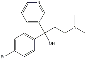 a-(4-Bromophenyl)-a-[2-(dimethylamino)ethyl]-3-pyridinemethanol