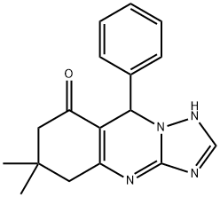 6,6-dimethyl-9-phenyl-5,6,7,9-tetrahydro[1,2,4]triazolo[5,1-b]quinazolin-8(4H)-one