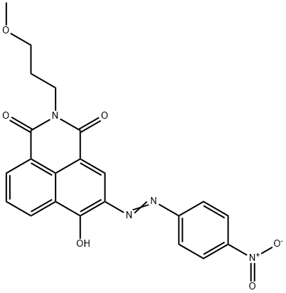 6-hydroxy-2-(3-methoxypropyl)-5-[(4-nitrophenyl)azo]-1H-benz[de]isoquinoline-1,3(2H)-dione