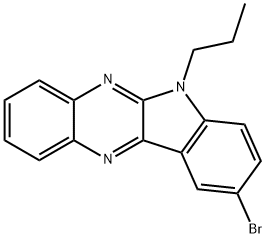 9-bromo-6-propyl-6H-indolo[2,3-b]quinoxaline