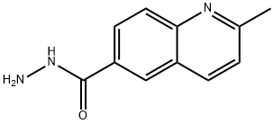 6-Quinolinecarboxylicacid,2-methyl-,hydrazide(9CI)