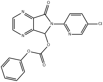 6-(5-CHLORO-PYRIDIN-2-YL)-7-PHENOXYCARBONYLOXY-6,7-DIHYDRO-PYRROLO3,4-BPYRAZIN-5-ONE