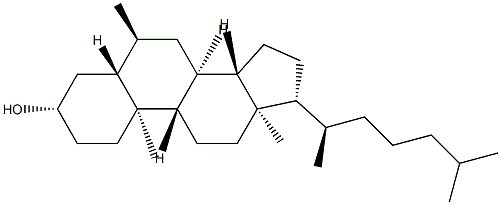 6α-Methyl-5α-cholestan-3β-ol