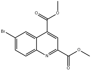 6-溴喹啉-2,4-二羧酸二甲酯