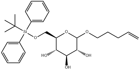 PENT-4-ENYL-6-O-T-BUTYLDIPHENYLSILYL-D-GLUCOPYRANOSIDE