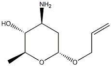 alpha-L-arabino-Hexopyranoside,2-propenyl3-amino-2,3,6-trideoxy-(9CI)