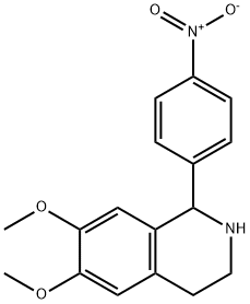 6,7-DIMETHOXY-1-(4-NITRO-PHENYL)-1,2,3,4-TETRAHYDRO-ISOQUINOLINE