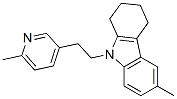 6-Methyl-9-[2-(6-methylpyridin-3-yl)ethyl]-1,2,3,4-tetrahydro-9H-carbazole