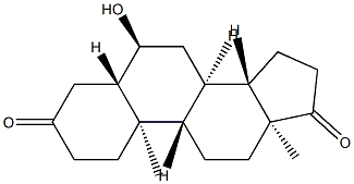 6α-Hydroxy-5α-androstane-3,17-dione