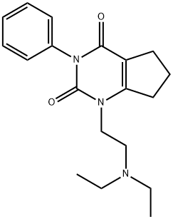 6,7-Dihydro-1-[2-(diethylamino)ethyl]-3-phenyl-1H-cyclopentapyrimidine-2,4(3H,5H)-dione