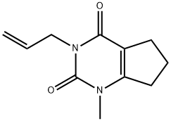 6,7-Dihydro-3-allyl-1-methyl-1H-cyclopentapyrimidine-2,4(3H,5H)-dione