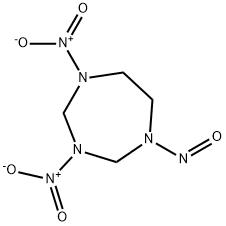 Hexahydro-1,3-dinitro-5-nitroso-1H-1,3,5-triazepine