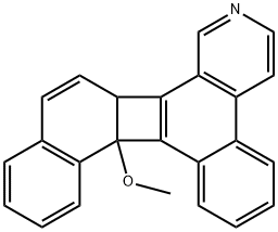 8c,14b-Dihydro-14b-methoxybenzo[f]naphtho[2',1':3,4]cyclobut[1,2-h]isoquinoline