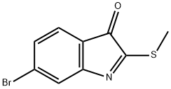 6-Bromo-2-(methylthio)-3H-indol-3-one