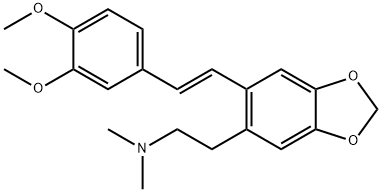 6-(3,4-Dimethoxy-trans-styryl)-N,N-dimethyl-1,3-benzodioxole-5-ethanamine