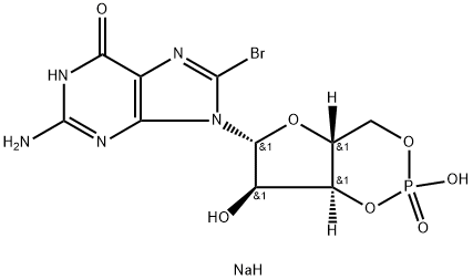 8-溴代鸟苷-3',5'-环状单磷酸酯钠盐