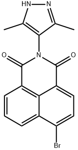 6-bromo-2-(3,5-dimethyl-1H-pyrazol-4-yl)-1H-benz[de]isoquinoline-1,3(2H)-dione