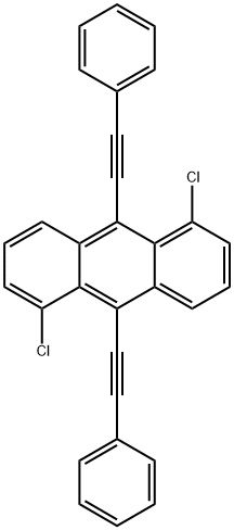 9,10-BIS(PHENYLETHYNYL)-1,5-DICHLOROANTHRACENE