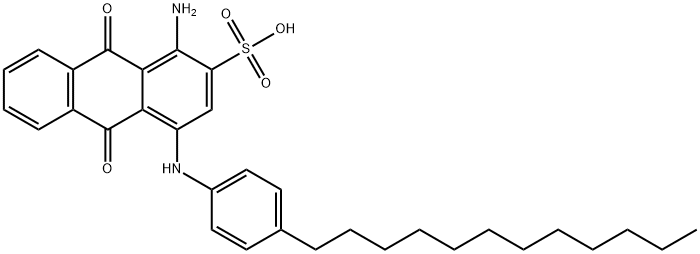 L-氨基-4-[(4-十二烷基苯)-氨基]-9,10-二氢-9,10-二氧代-2-蒽磺酸