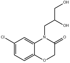 6-Chloro-4-(2,3-dihydroxypropyl)-2H-1,4-benzoxazin-3(4H)-one