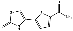 2-甲酰胺-5-(2-巯基-1,3-噻唑-4-基)-噻吩