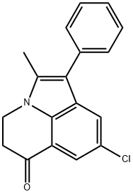 8-Chloro-4,5-dihydro-2-methyl-1-phenyl-6H-pyrrolo[3,2,1-ij]quinolin-6-one