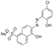 6-[(5-氯-2-羟基苯基)偶氮]-5-羟基-1-萘磺酸单钠盐