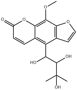 9-Methoxy-4-(1,2,3-trihydroxy-3-methylbutyl)-7H-furo[3,2-g][1]benzopyran-7-one