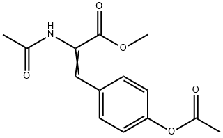 Methyl-3-[4-(acetyloxy)phenyl]-2-acetamidoprop-2-enoate