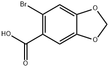 6-溴苯并[D][1,3]二氧代-5-羧酸