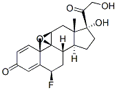 9beta,11beta-epoxy-6beta-fluoro-17,21-dihydroxypregna-1,4-diene-3,20-dione