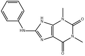 8-anilino-1,3-dimethyl-7H-purine-2,6-dione