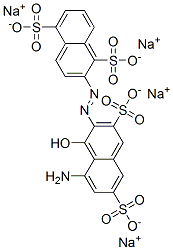 8'-氨基-1'-羟基-2,2'-偶氮萘-1,3',5,6'-四磺酸的四钠盐