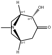 8-Azabicyclo[3.2.1]octan-3-one,2-hydroxy-8-methyl-,endo-(9CI)