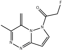 6-(Fluoroacetyl)-4,6-dihydro-3-methyl-4-methylenepyrazolo[5,1-c][1,2,4]triazine