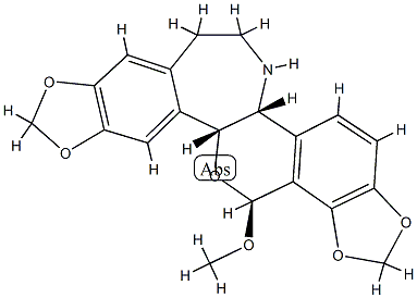 8β-Methoxy-2,3:10,11-bis[methylenebis(oxy)]rheadan